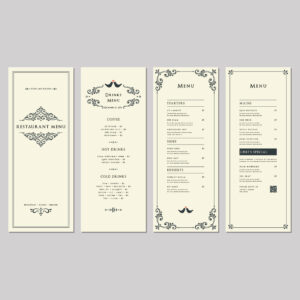 Restaurant Menu Printing & Design
