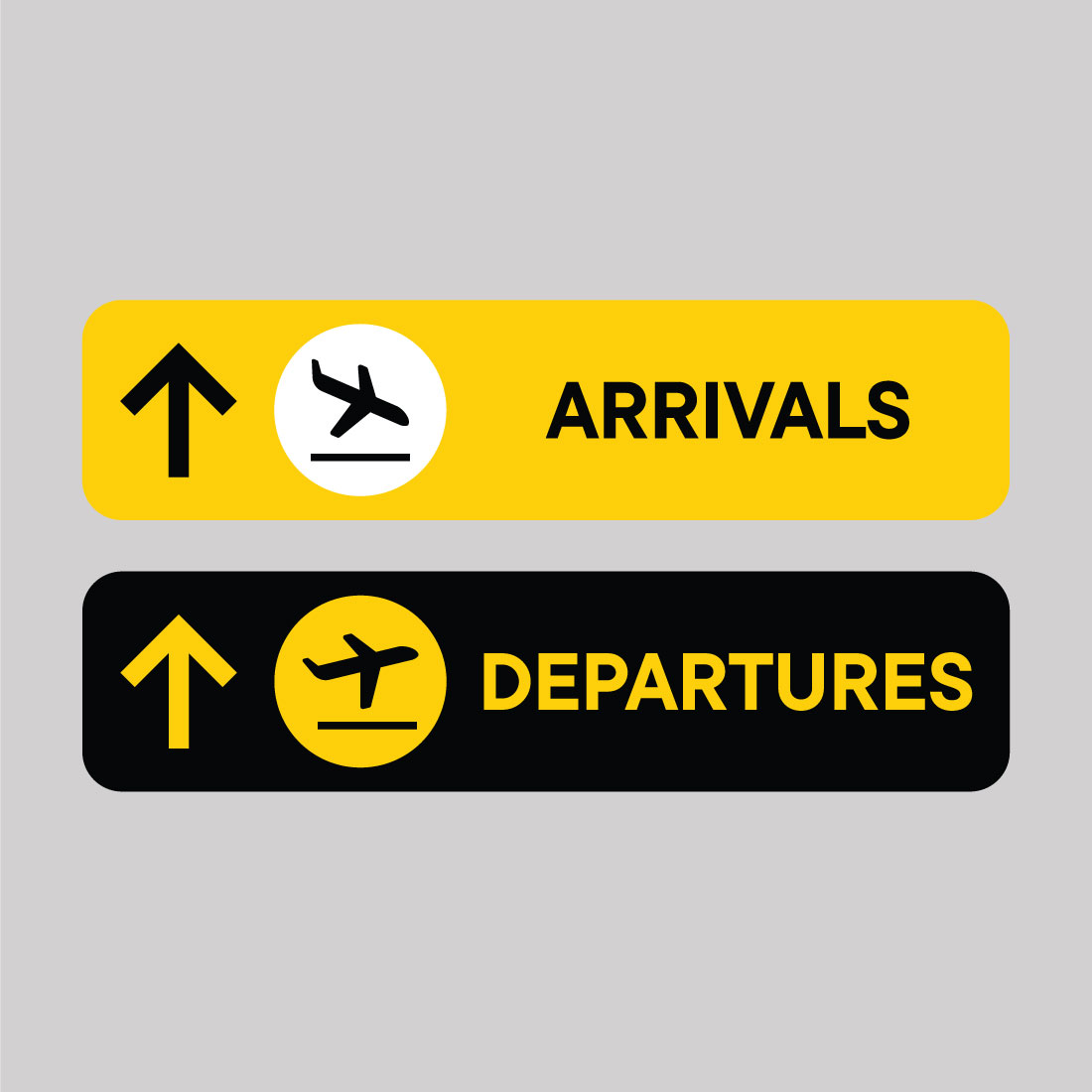 Directional aluminum signage designed for wayfinding applications.
Directional aluminum signage designed for wayfinding applications.