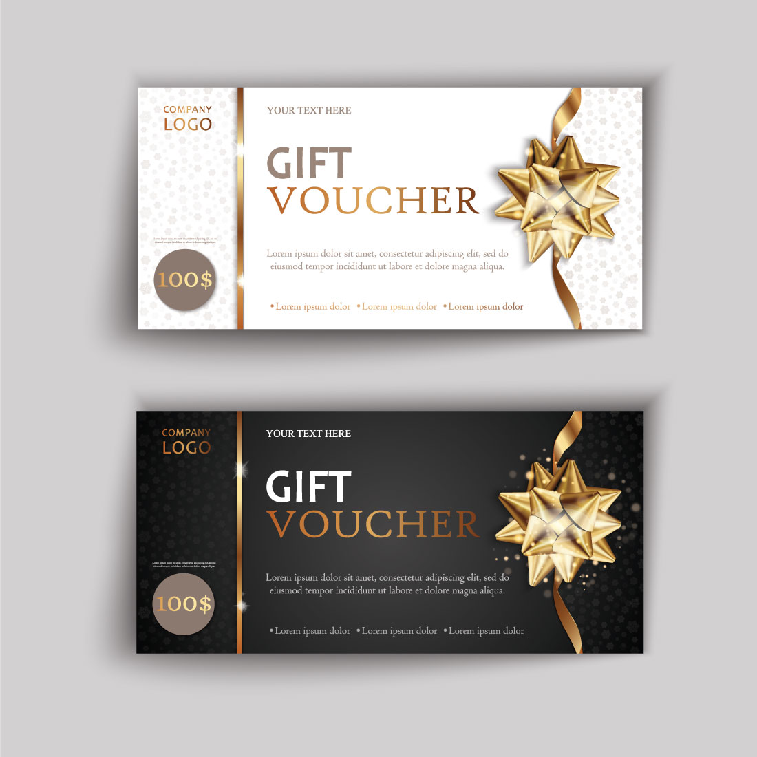 Elegant gift certificate ticket designs for promotions and events
Elegant gift certificate ticket designs for promotions and events